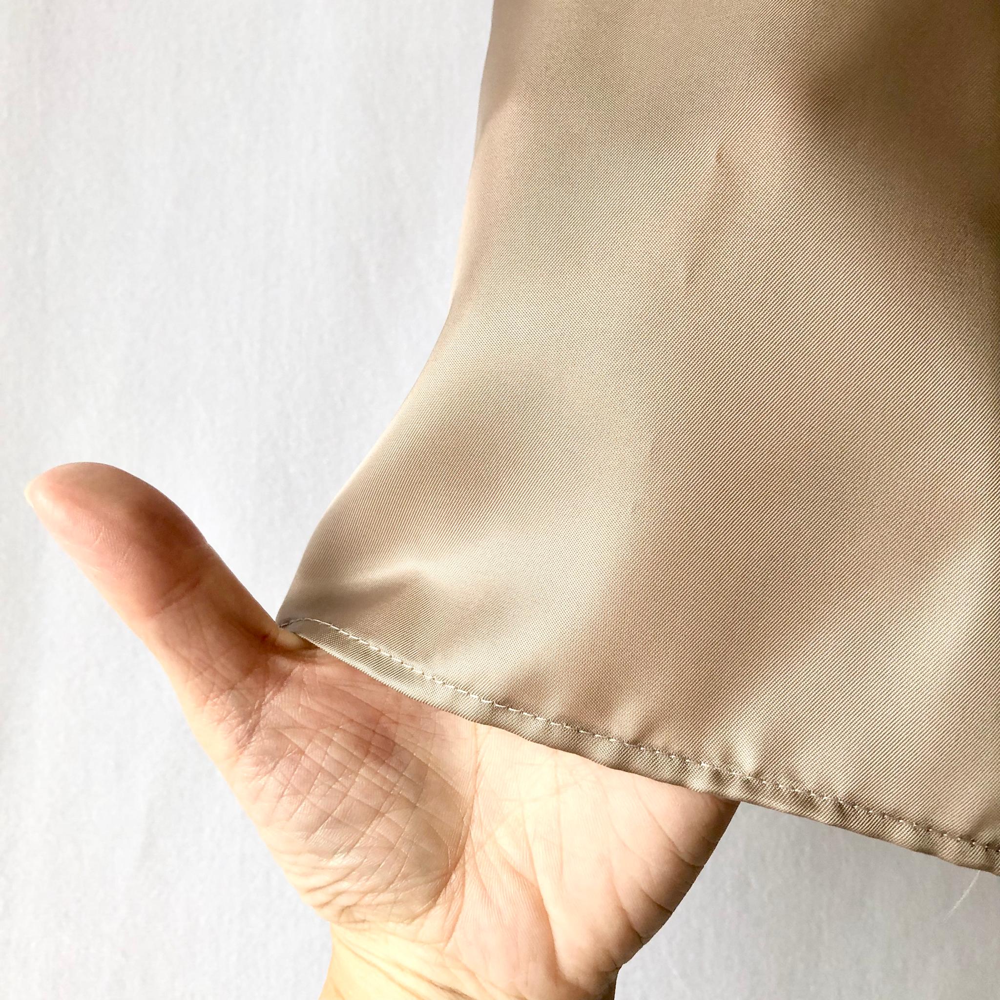 〈52cm丈〉キュプラ100％インナー<ペチコート>【中厚】モカベージュ | 3枚目